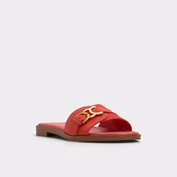Dallaedar Rouge Moyen Femmes Sandales à talon plat | ALDO Canada