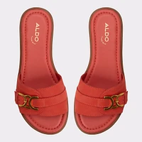 Dallaedar Rouge Moyen Femmes Sandales à talon plat | ALDO Canada