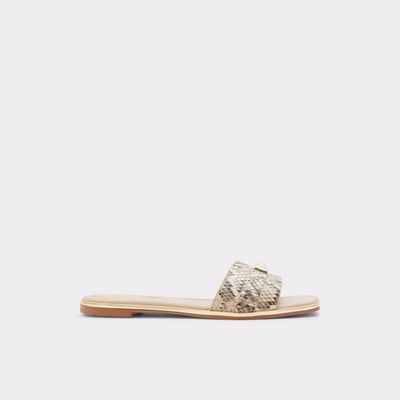 Darine Natural Women's Flat Sandals | ALDO US