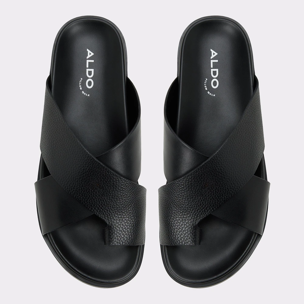 Darley Black Men's Sandals & Slides | ALDO Canada