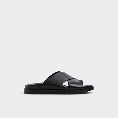 Darley Black Men's Sandals & Slides | ALDO Canada