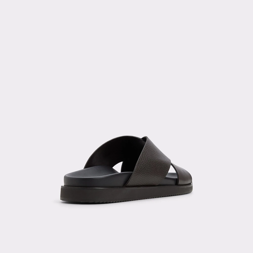 Darley Marron Foncé Hommes Sandales | ALDO Canada