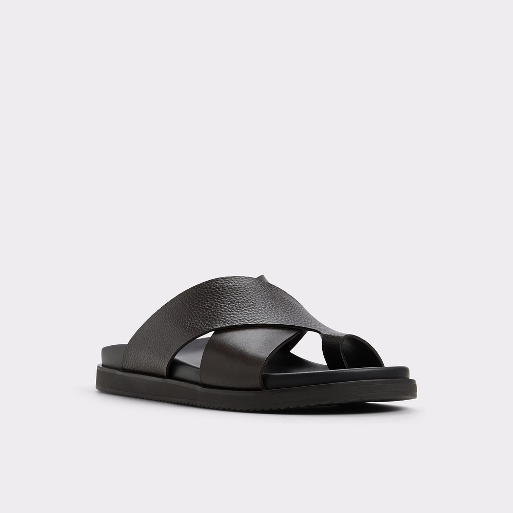Darley Marron Foncé Hommes Sandales | ALDO Canada