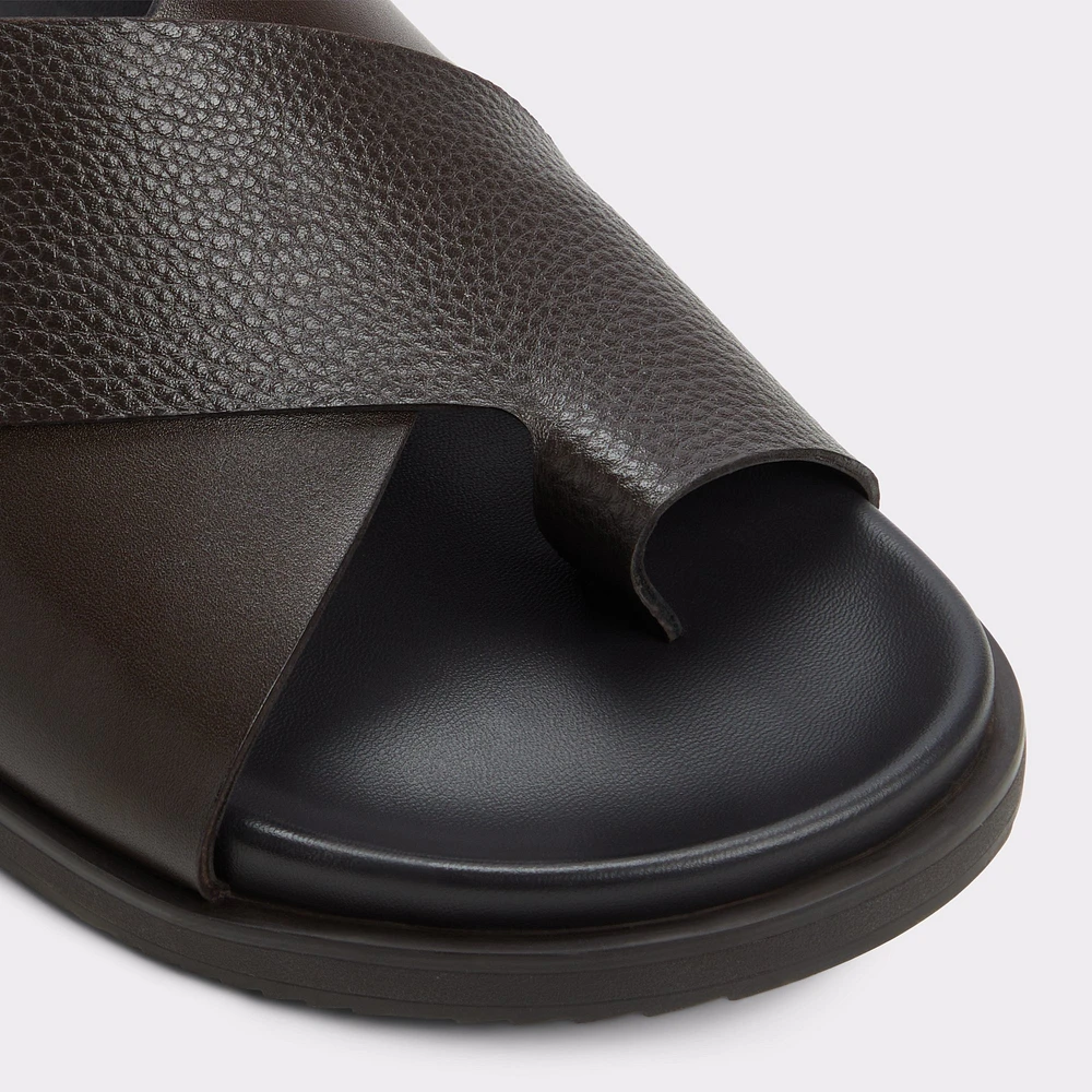 Darley Marron Foncé Hommes Sandales | ALDO Canada