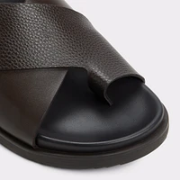 Darley Dark Brown Men's Sandals & Slides | ALDO Canada