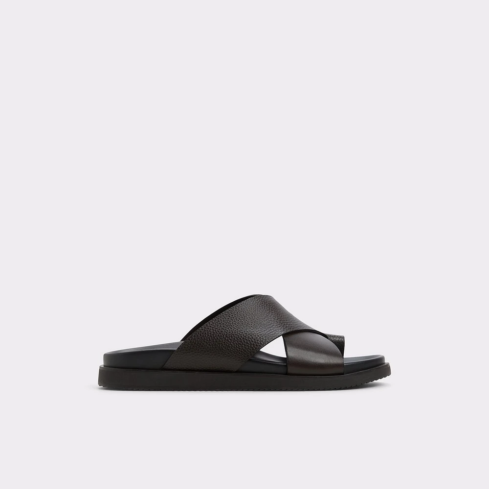 Darley Marron Foncé Hommes Sandales | ALDO Canada