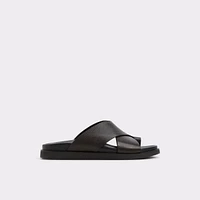 Darley Dark Brown Men's Sandals & Slides | ALDO Canada