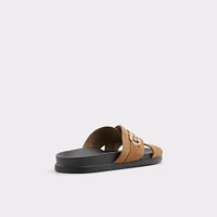 Delmar Open Brown Men's Slides | ALDO Canada