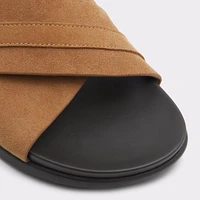 Delmar Open Brown Men's Slides | ALDO Canada