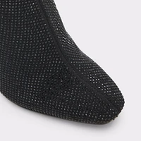 Delylah Black Textile Mixed Material Women's Sock boots | ALDO Canada