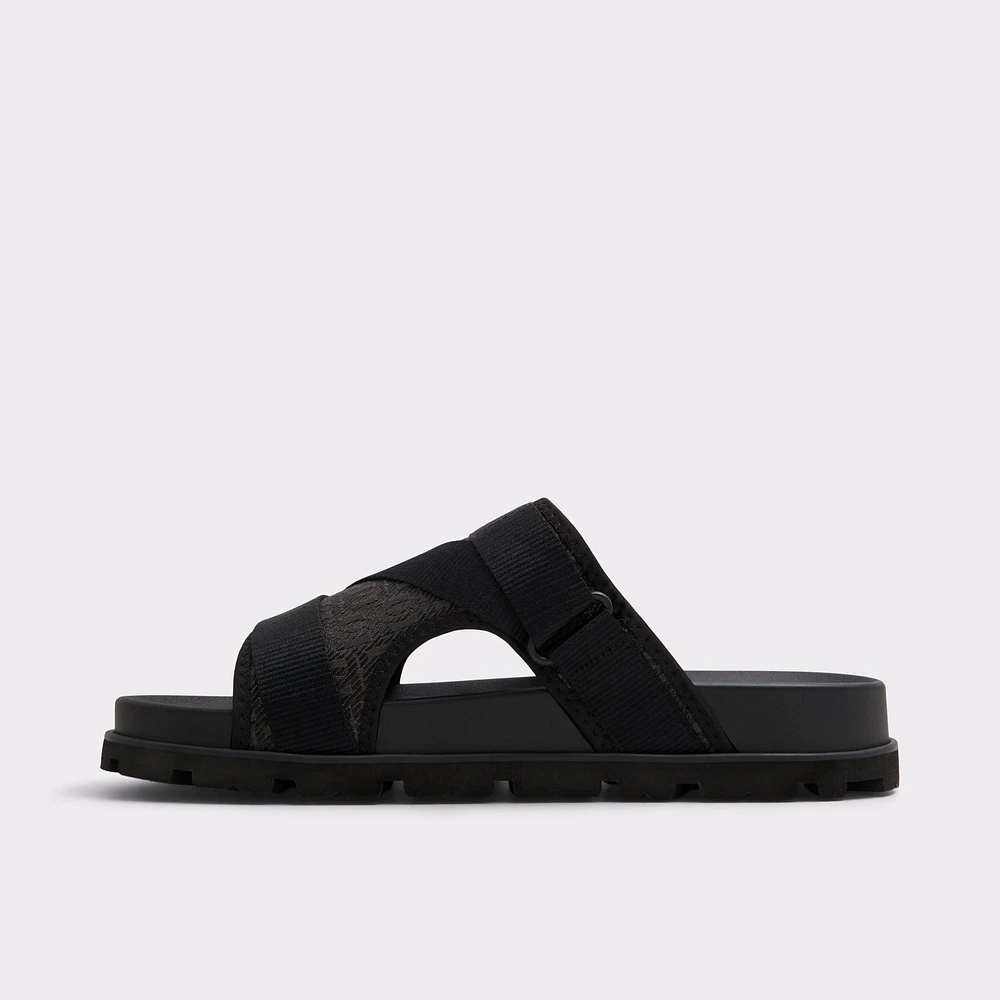 Deniels Noir Ouvert Hommes Sandales | ALDO Canada