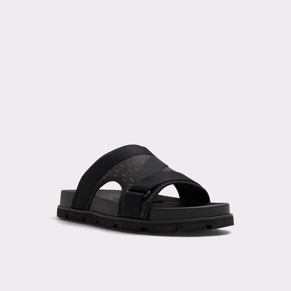 Deniels Noir Ouvert Hommes Sandales | ALDO Canada