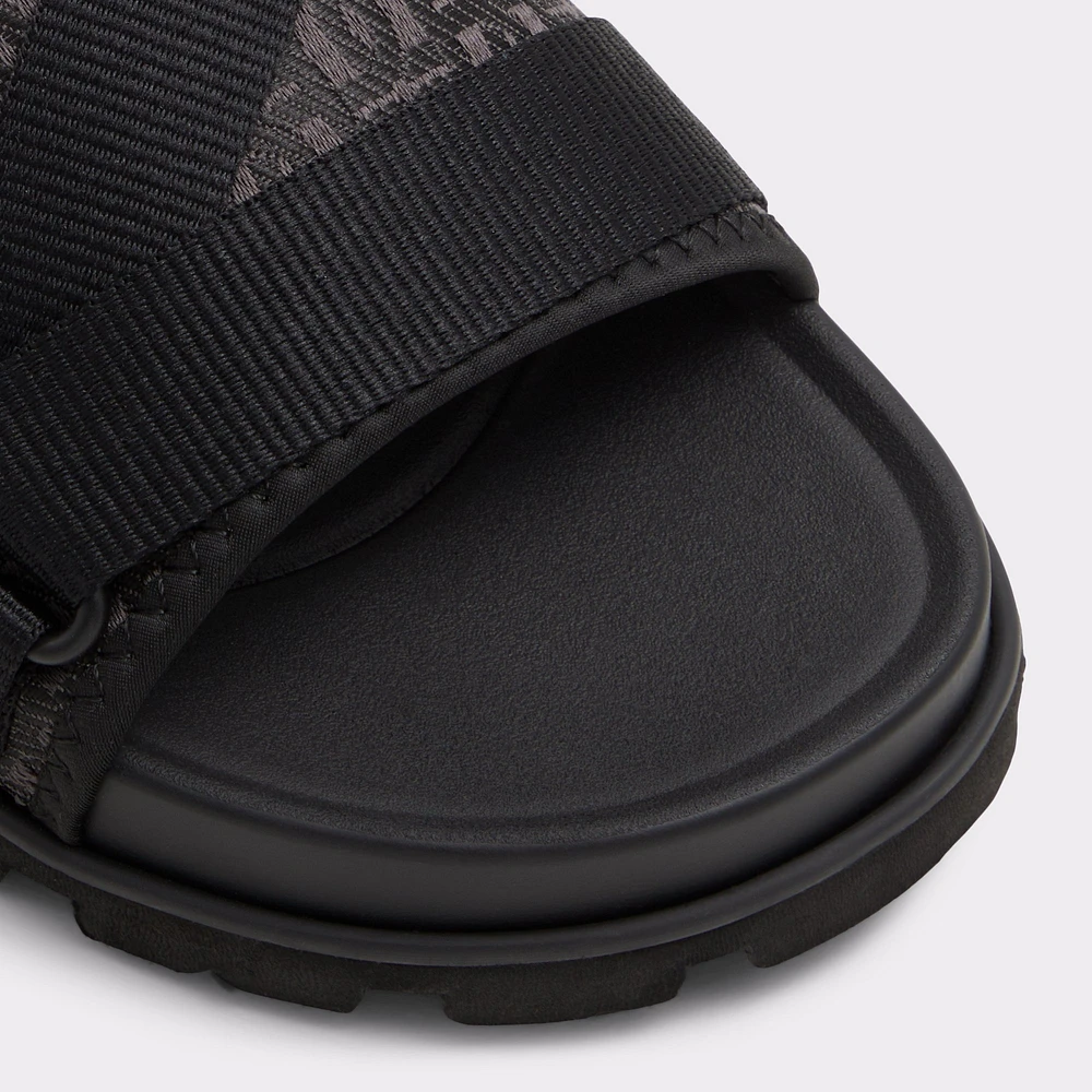 Deniels Noir Ouvert Hommes Sandales | ALDO Canada