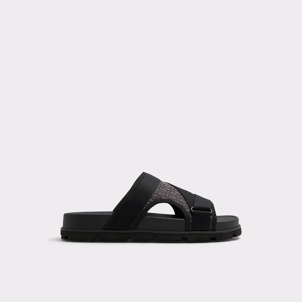 Deniels Noir Ouvert Hommes Sandales | ALDO Canada
