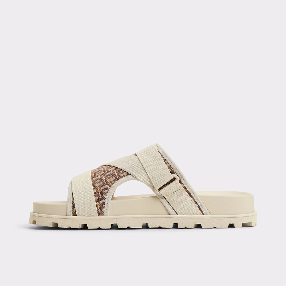 Deniels Medium Beige Men's Slides | ALDO Canada
