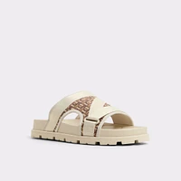 Deniels Medium Beige Men's Slides | ALDO Canada