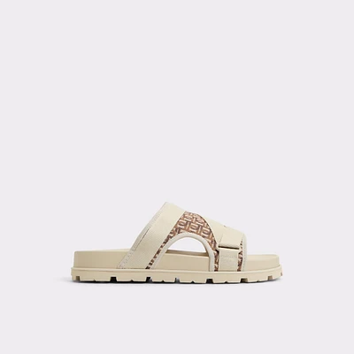 Deniels Medium Beige Men's Slides | ALDO Canada