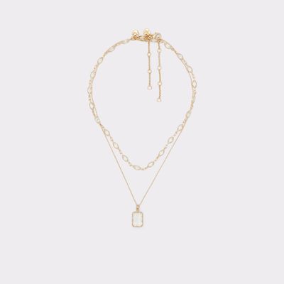 Destinie Gold/Clear Multi Women's Necklaces | ALDO US