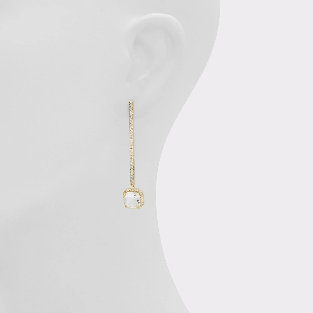 Dewia Gold/Clear Multi Women's Earrings | ALDO Canada