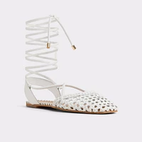 Dragostee White/Bone Women's Raffia & Crochet | ALDO Canada