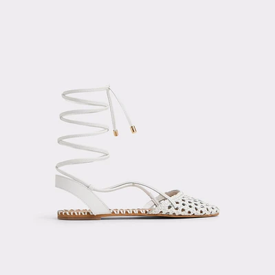 Dragostee White/Bone Women's Raffia & Crochet | ALDO Canada