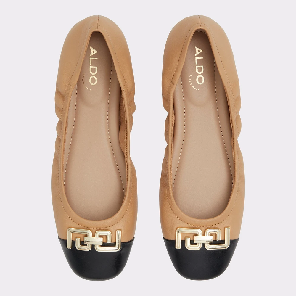 Dwendadan Autre Beige Foncé Femmes Ballerines | ALDO Canada