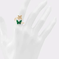 Elbaraen Dark Green Women's Rings | ALDO Canada