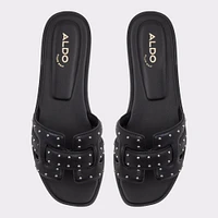 Elenaa Combo Noir Femmes Sandales à talon plat | ALDO Canada