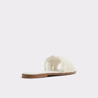Eleny White Multi Women's Flat Sandals | ALDO Canada