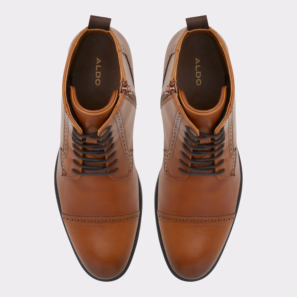 Elliot Cognac Men's Lace-up boots | ALDO US