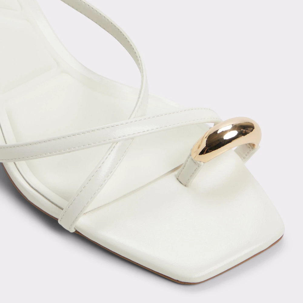 Elodiah White/Bone Women's Strappy sandals | ALDO Canada
