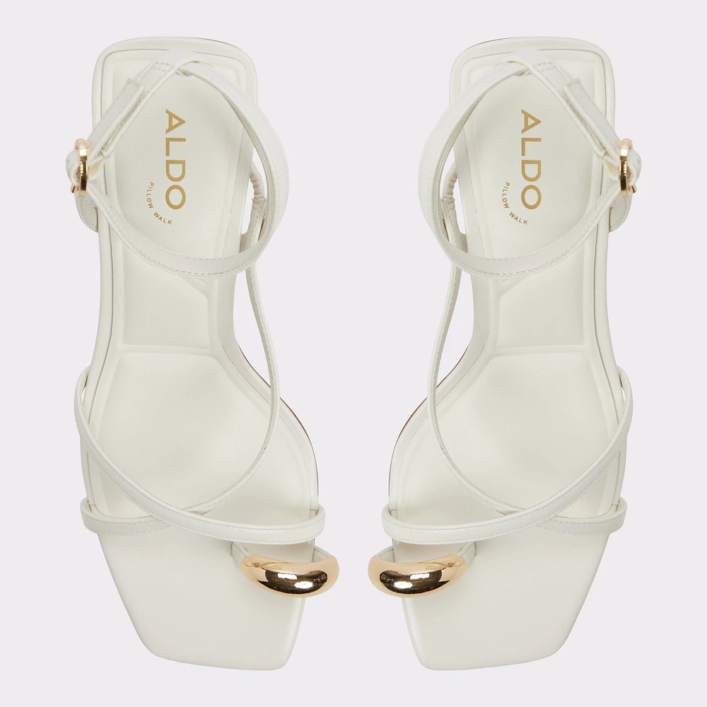 Elodiah White/Bone Women's Strappy sandals | ALDO Canada