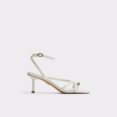 Elodiah White/Bone Women's Strappy sandals | ALDO Canada
