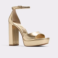 Enaegyn2.0 Gold Women's Platforms & Wedges | ALDO Canada