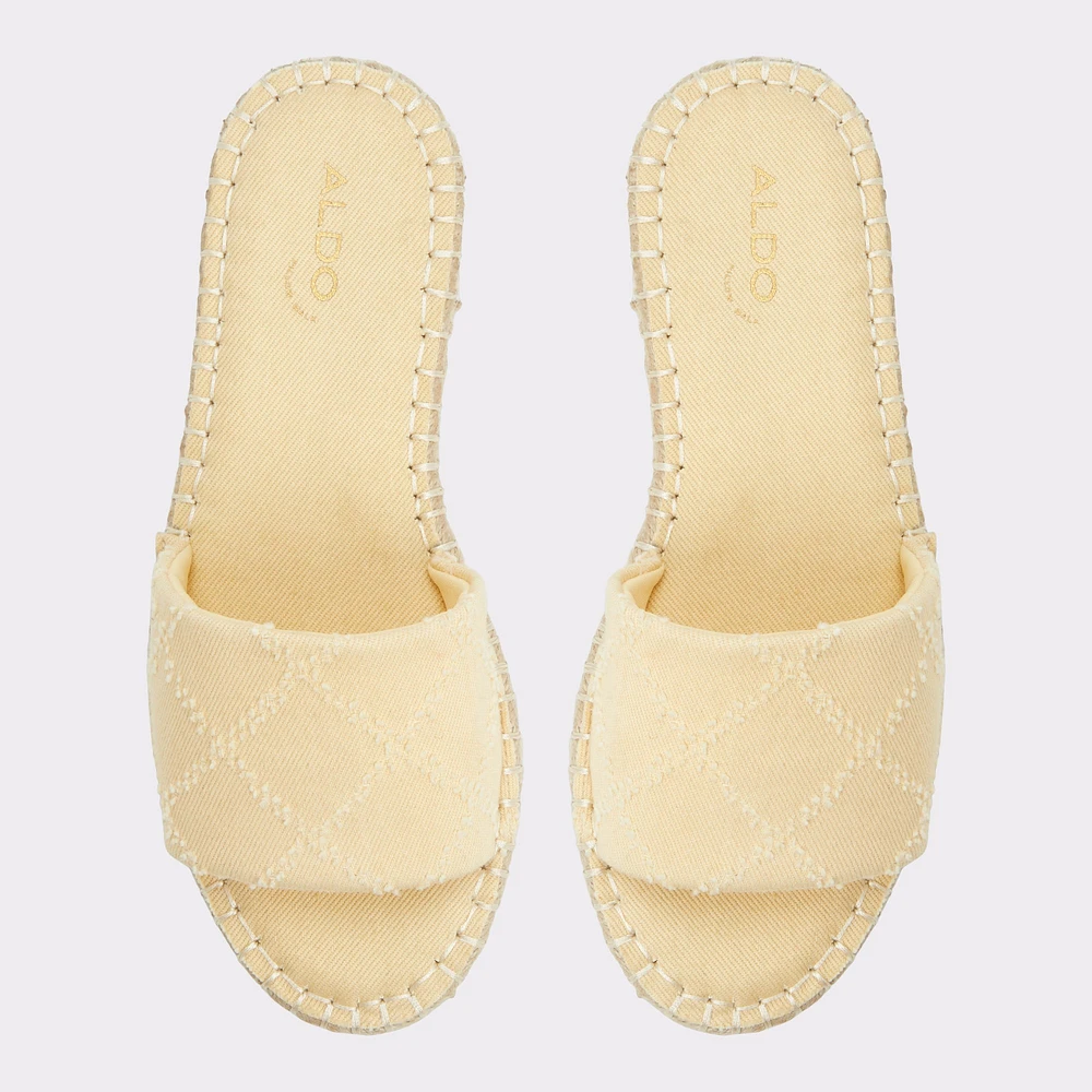 Erireni Dark Yellow Women's Flat Sandals | ALDO Canada