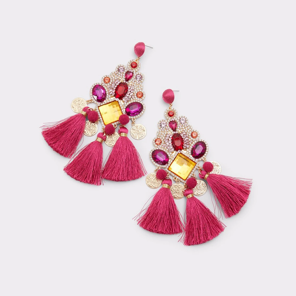 Escanaba Fuchsia Femmes Boucles d'oreilles | ALDO Canada