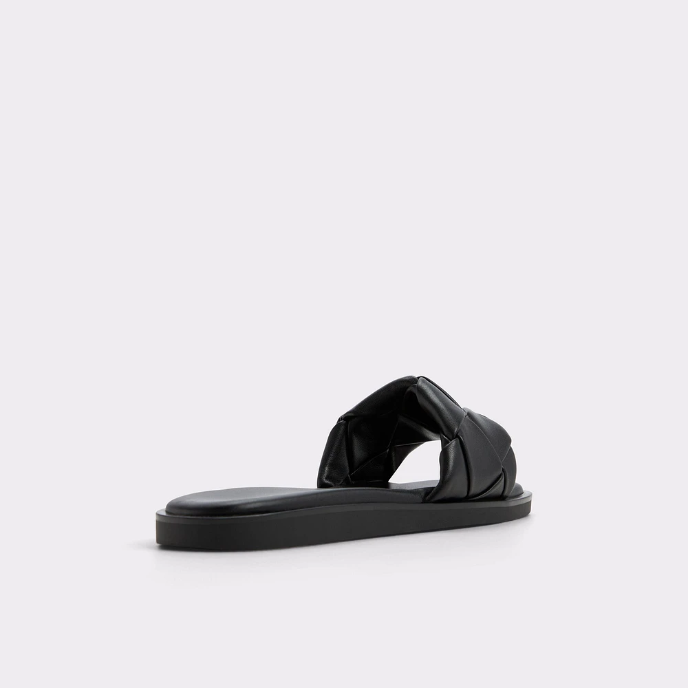 Esterelle Other Black Women's Flat Sandals | ALDO Canada