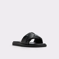 Esterelle Other Black Women's Flat Sandals | ALDO Canada