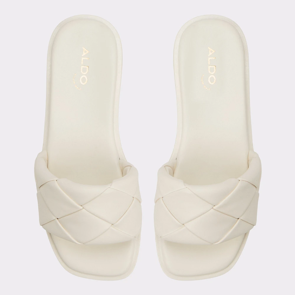 Esterelle White Women's Flats | ALDO Canada