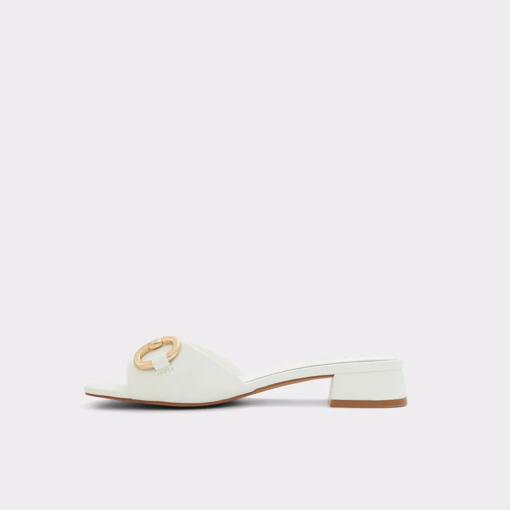 Faiza Blanc Femmes Mules | ALDO Canada