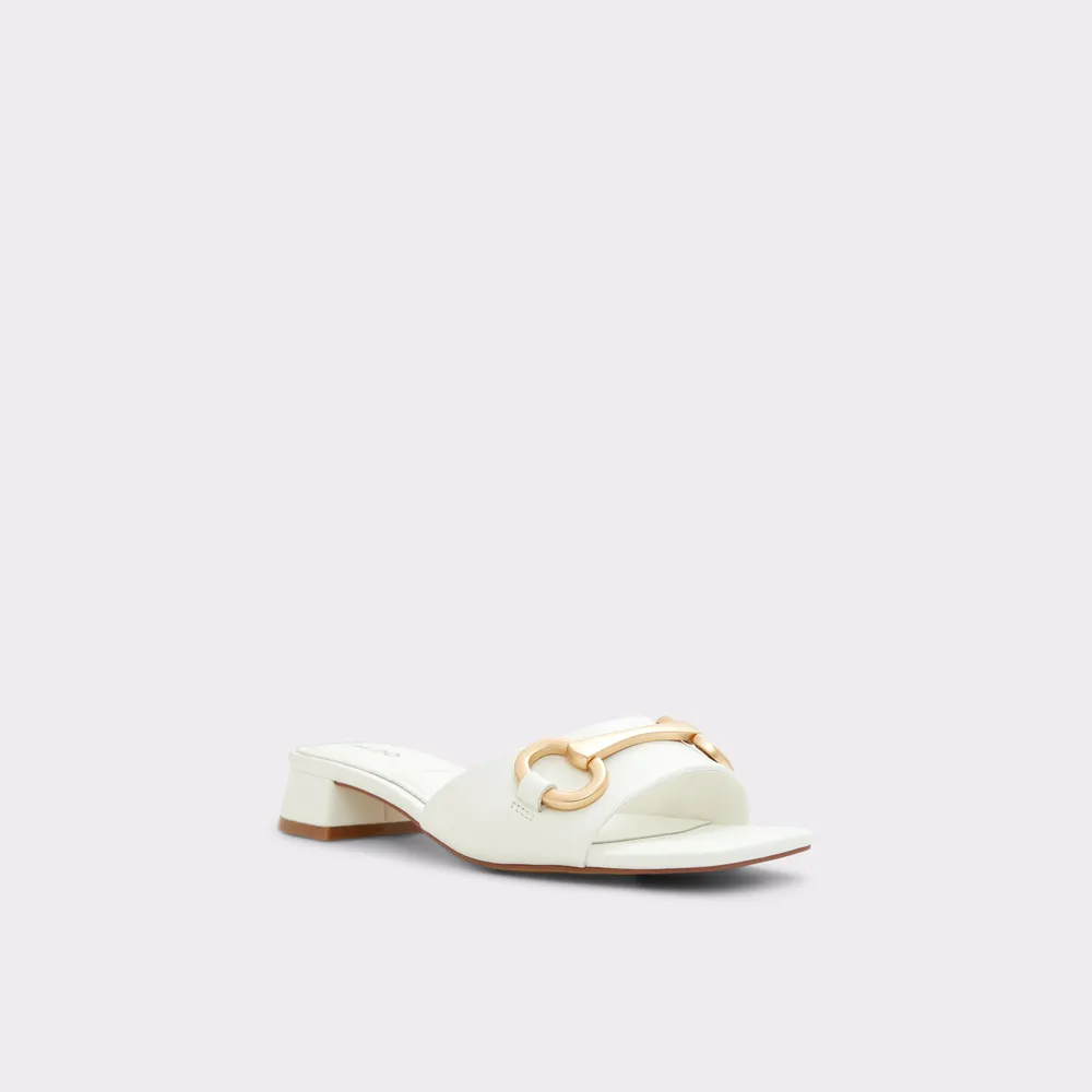 Faiza Blanc Femmes Mules | ALDO Canada