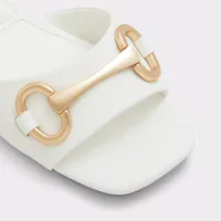 Faiza Blanc Femmes Mules | ALDO Canada