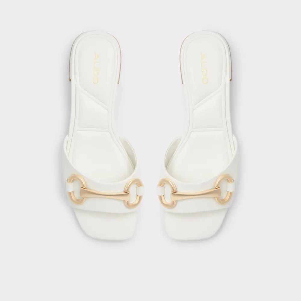 Faiza Blanc Femmes Mules | ALDO Canada