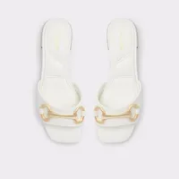 Faiza Blanc Femmes Mules | ALDO Canada