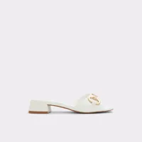 Faiza Blanc Femmes Mules | ALDO Canada