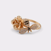 Floralbumble Gold/Clear Multi Women's Rings | ALDO Canada