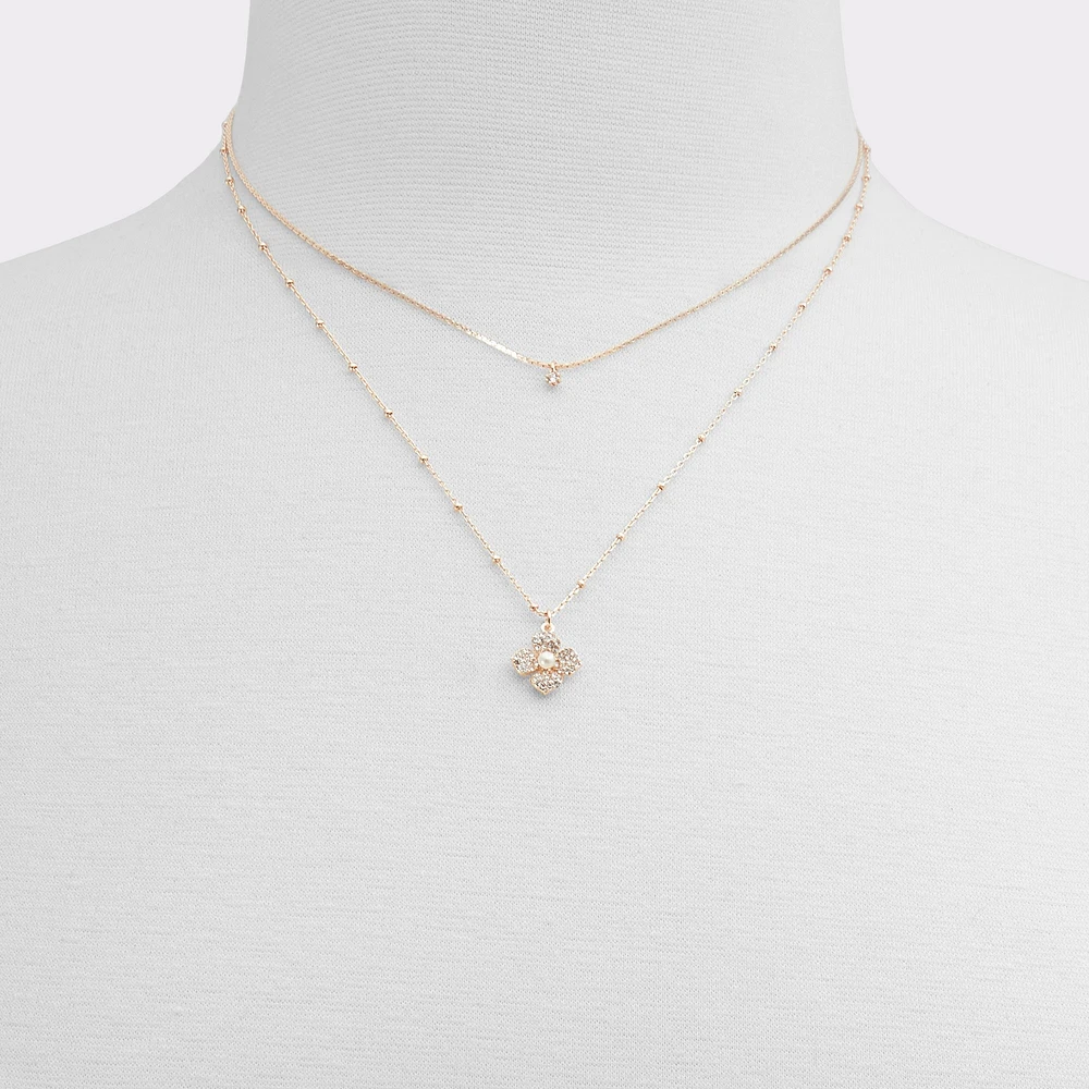 Floralyn Rose Gold Women's Necklaces | ALDO Canada