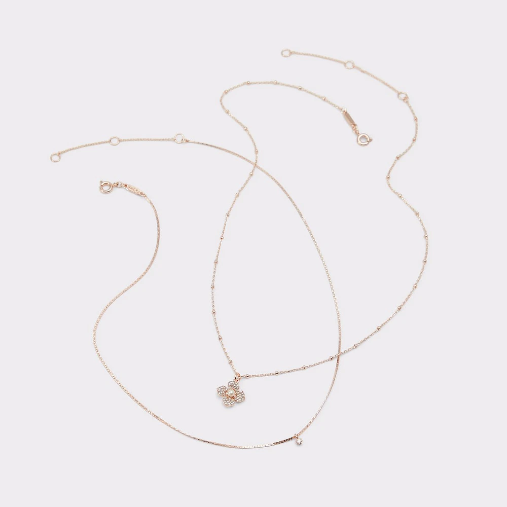 Floralyn Rose Gold Women's Necklaces | ALDO Canada