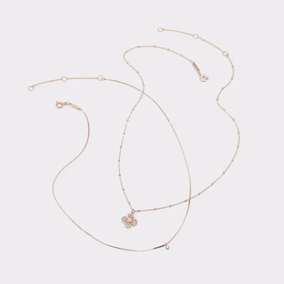 Floralyn Rose Gold Women's Necklaces | ALDO Canada