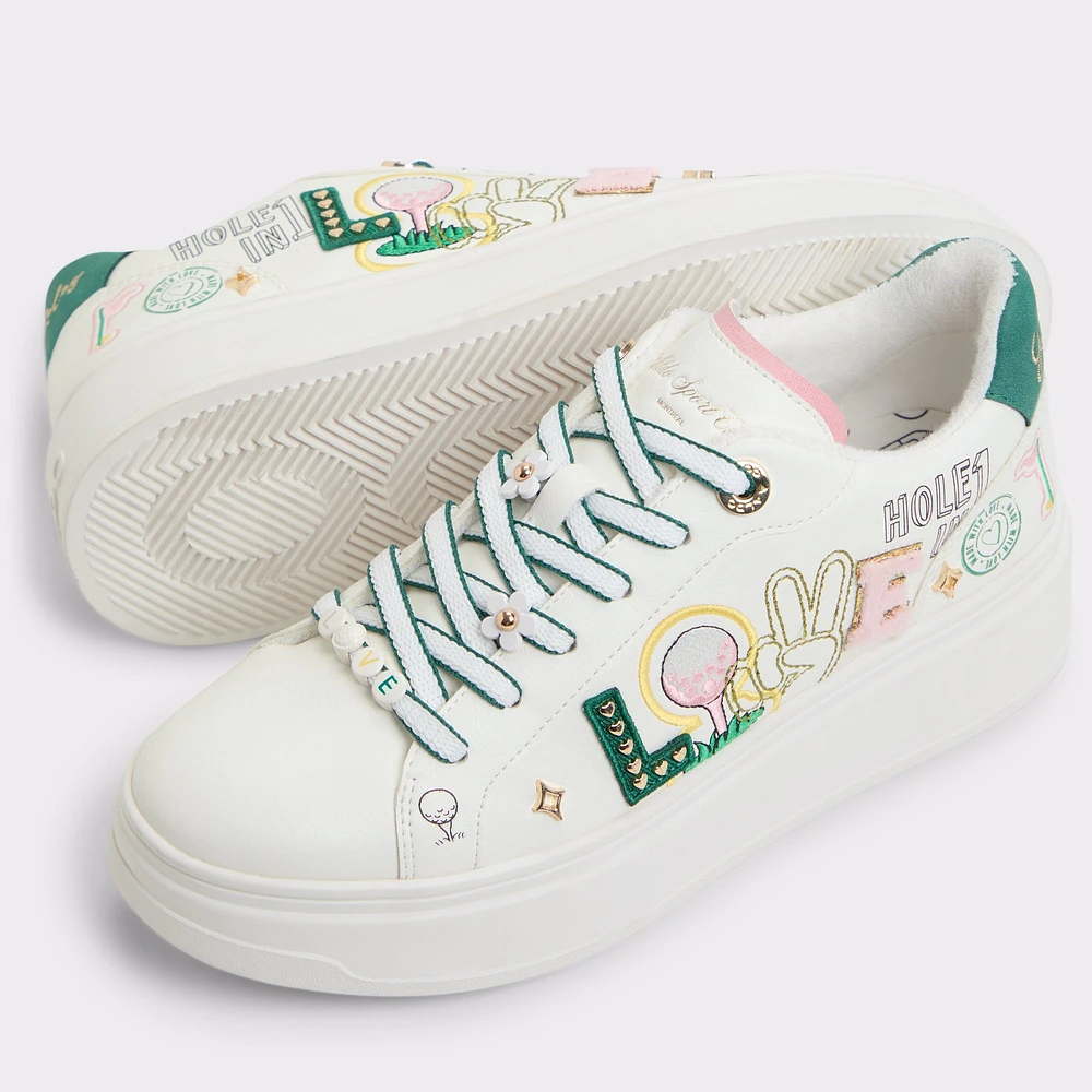Foremore White Combo Women's Low top sneakers | ALDO Canada